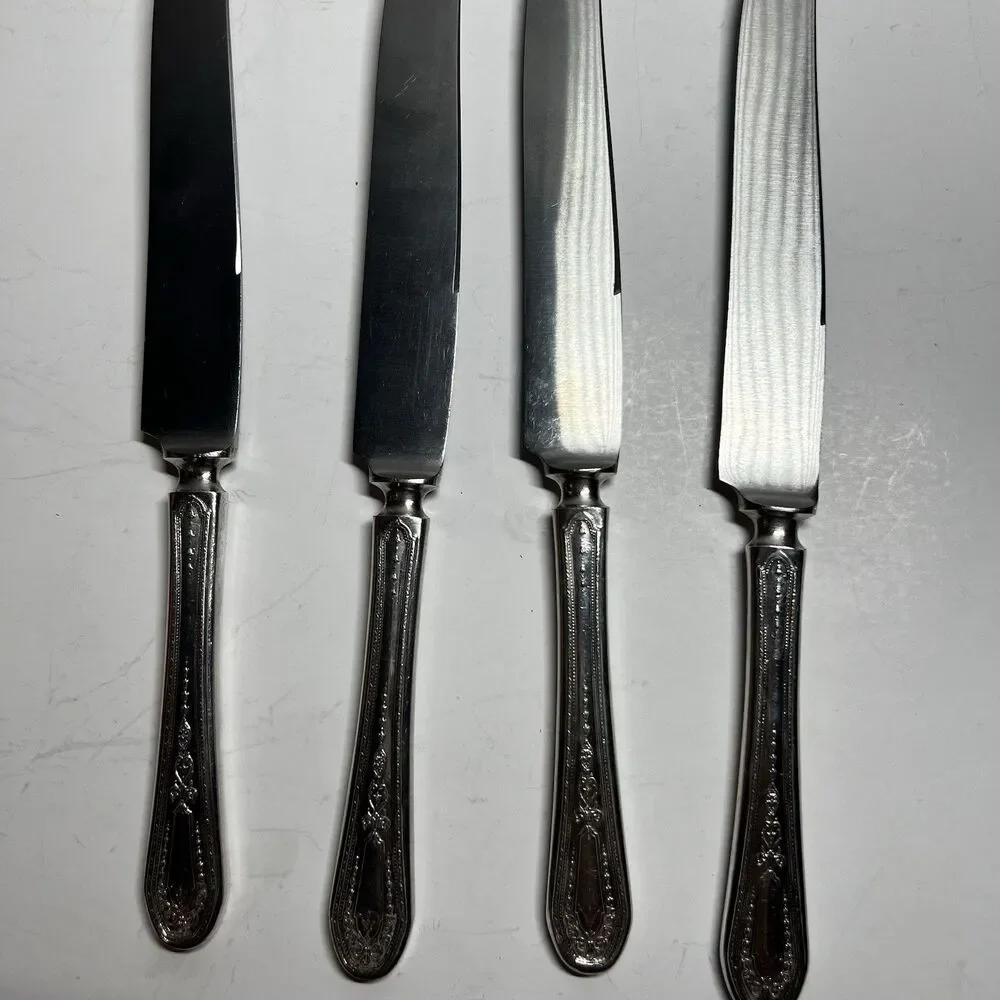Lot of 4 Vintage Oneida Community HAMPTON COURT 9 1/8